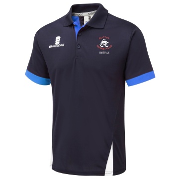 Blade Polo Shirt : Navy / Royal / White